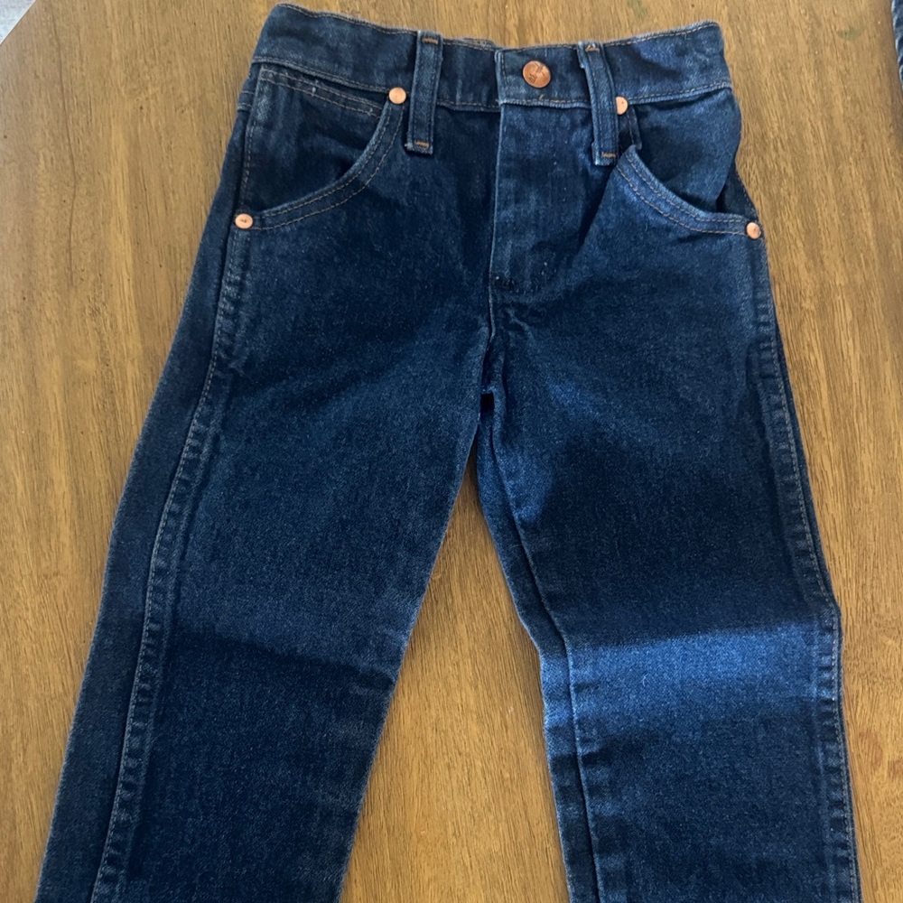 Wrangler Kids Dark Blue Jeans